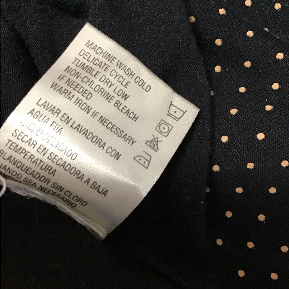 Black Smocked Sleeveless Camisole Pajama - Picture 11 of 12